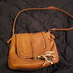 Brown /cognac crossbody purse